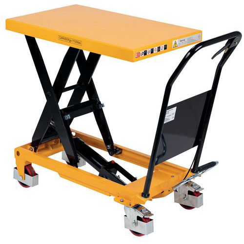 Table Élévatrice Manuelle 500 Kg Manutan