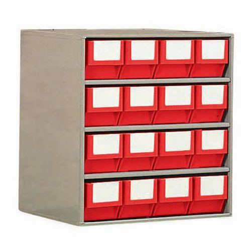 Bloc Prof 400mm Equipe De 16 Bacs Rouges