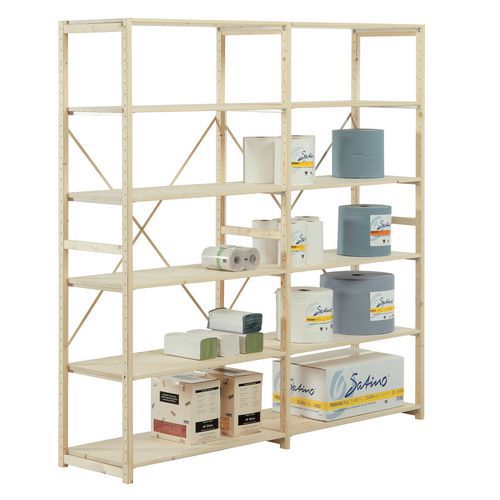 Échelle en bois Épicéa - Hauteur 2080 mm Échelle en bois Épicéa - Hauteur 2080 mm