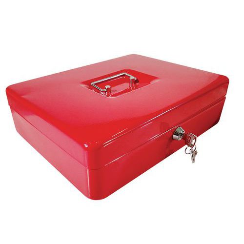 Caisse à Monnaie Eco (9 Compartiments) Rouge