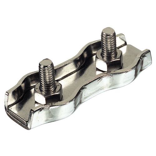 cable acier inox A4 3 lots de 2 maillons rapide chaine 58 mm inox A4