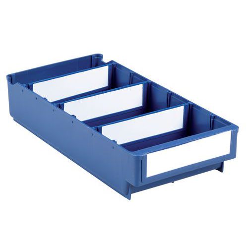 Bacs Tiroirs Polypropylène Bleu 4.3 L 400x188x80mm