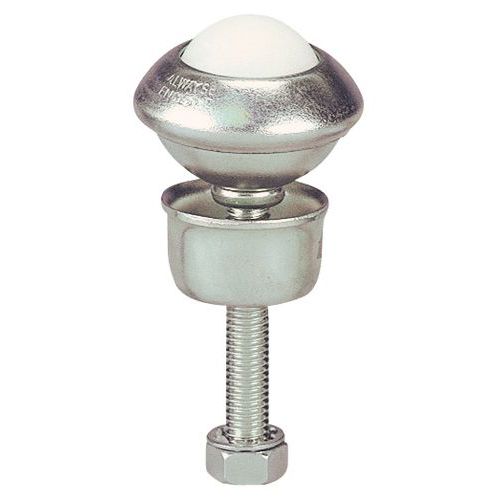 Bille Manut Tge Filetee+socle Nylon Diam=20mm F=20kg