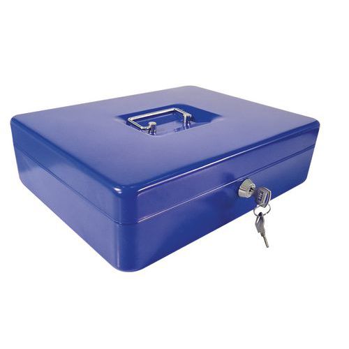 Caisse à Monnaie Eco (9 Compartiments) Bleu