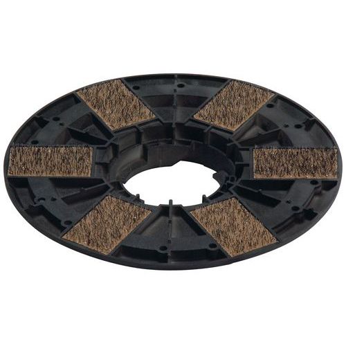 Porte Tampon Pour Monobrosse Dia:33 Cm Col.:noir