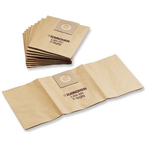 Karcher - 5 Sacs filtrants en papier pour aspirateur NT - Karcher