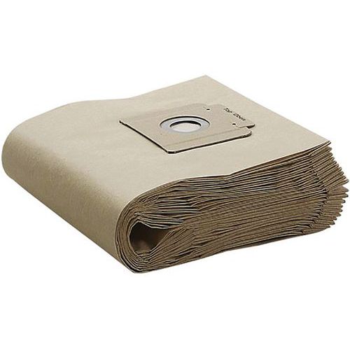 Karcher - 10 Sacs papier pour aspirateur T 15/1 et T17/1- Karcher