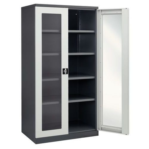 Armoire D Atelier A Fenetres Transparentes Manutan Fr