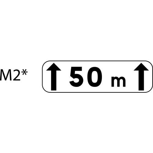 SVMS - Panonceau Signalisation Rectangulaire 500x150mm Classe 2 DG Acier - Personnalisable
