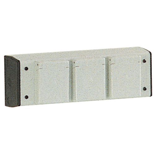 Bloc 3 prises électriques Type E Gris 3m 230V - 3 prises sans interrupteur - Idéal pour la maison