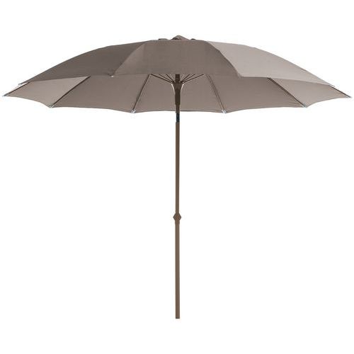 Parasol Droit Ø 270 Cm - Taupe