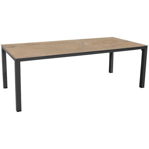 Table Stoneo 220 X 100 Cm - Lenk/graphite