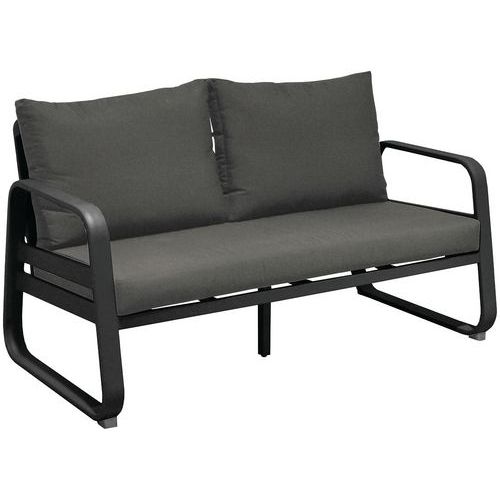 Canapé Tonio 2 Places - Graphite