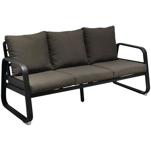 Canapé Tonio 3 Places - Graphite