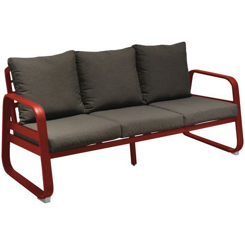 Canapé Tonio 3 Places - Rouge