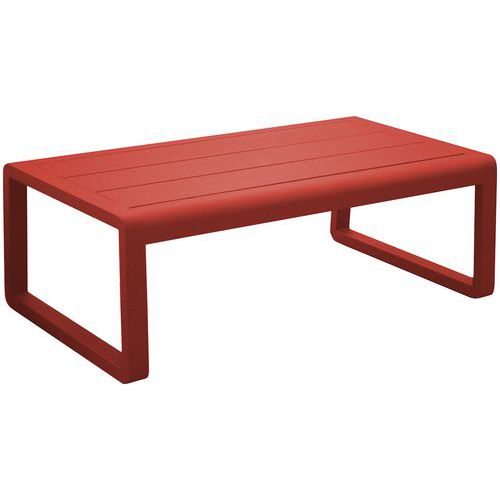 Table Basse Antonino Rectangulaire - Rouge