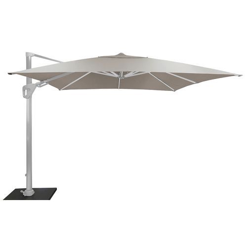 Parasol Déporté Elios 3 X 3 M Orientable - Blanc/crème