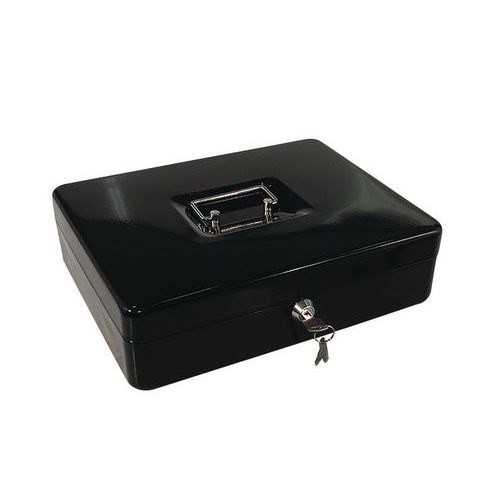 Caisse à Monnaie Eco (9 Compartiments) Noir