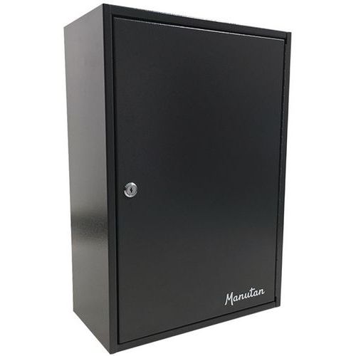 Armoire à Clés Manutan (300 Crochets) Gris Foncé