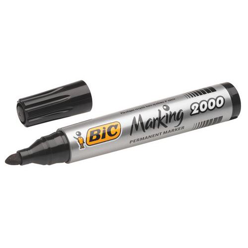 Marqueur - Bic Marking 2000 - Pointe Ogive Noir