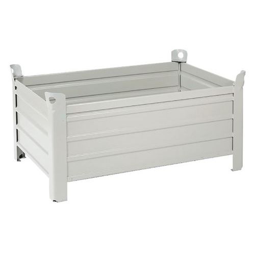 Caisse Palette Acier 4 Pieds 835x1235x600 Mm 1000 Kg