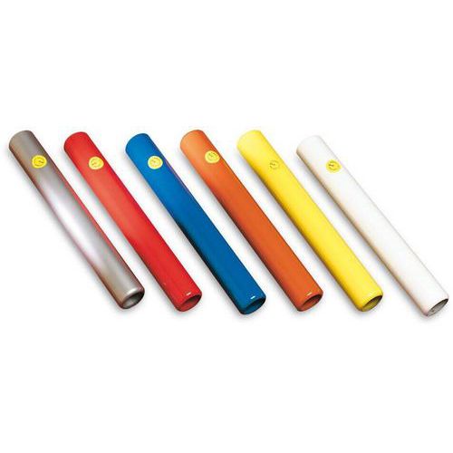 Lot de 6 Témoins Relais Aluminium IAAF Assortis - Accessoires de Course Athlétisme