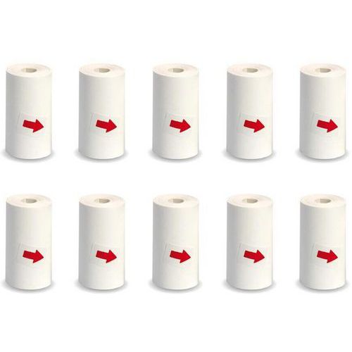 Lot de 10 - Rouleaux Papier Imprimante Digi