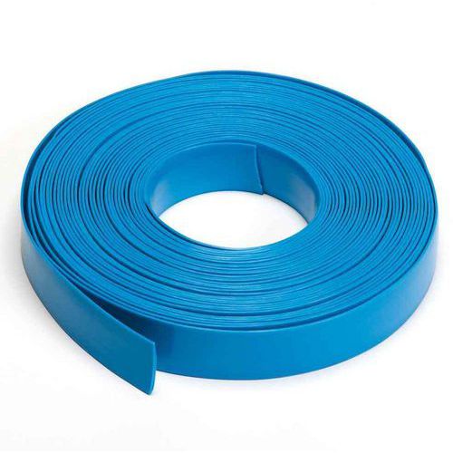 Lanière de marquage 20m PVC Bleu - Délimitation au sol - Recyclable