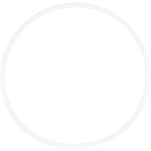 Cerceau d'entraînement rond 75cm blanc - Accessoire multisport idéal