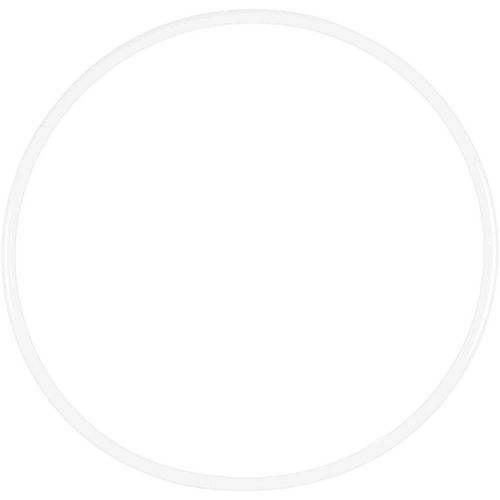 Cerceau d'entraînement rond blanc - Diamètre 65cm - Accessoire multisport idéal