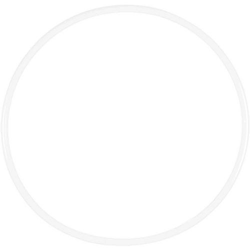 Cerceau d'entraînement rond blanc 85cm - Accessoire multisport idéal