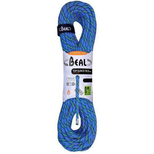 Beal - Corde d'escalade Top Gun II 10.5mm - 200m Bleu - Dynamique Adulte - 11 chutes
