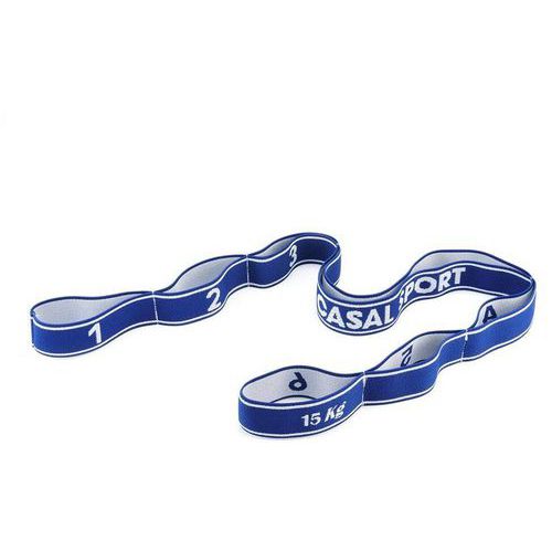 Casal Sport - Bandes Élastiques Fitness 15kg Bleu - Oeko-Tex - Musculation et Entraînement