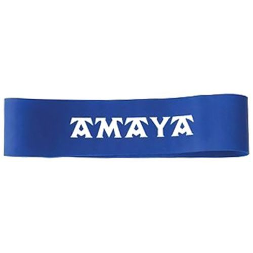 Mini bande musculation Amaya résistance extra-forte - Bleu - Idéal pour renforcement musculaire