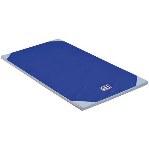 GES - Tapis de gymnastique 200x100 cm - Épaisseur 5 cm - Mousse haute densité - Idéal écoles