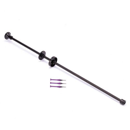 Sarbacane Jeux d'adresse PVC Noir Ø 1 cm avec 3 fléchettes Nylon