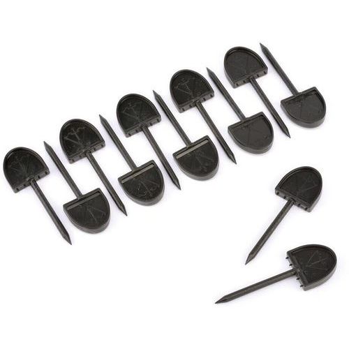 Clous de fixation pour blasons - Noir - Adulte - Accessoire d'archerie