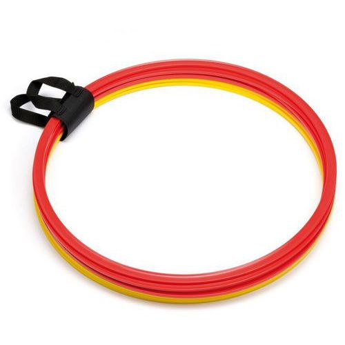 Porte-cerceaux scratch Noir - Accessoire multisport - Vendu à l'unité - Garantie 1 an
