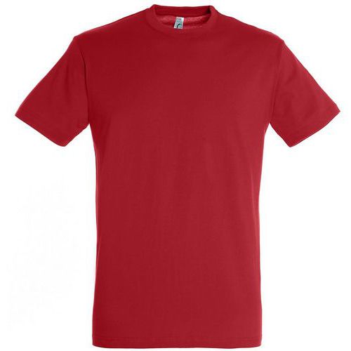 Sol-s - T-shirt Enfant Classic Rouge 150g - Taille 8 ans - Oeko-Tex - Personnalisable