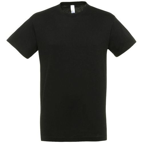 Sol-s - T-shirt Enfant Noir Classic 150g - Taille 10 ans - Oeko-Tex - Personnalisable
