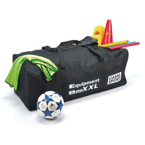 Casal Sport - Sac équipement XXL 100x40x40cm - Nylon Blanc/Noir - Multisport