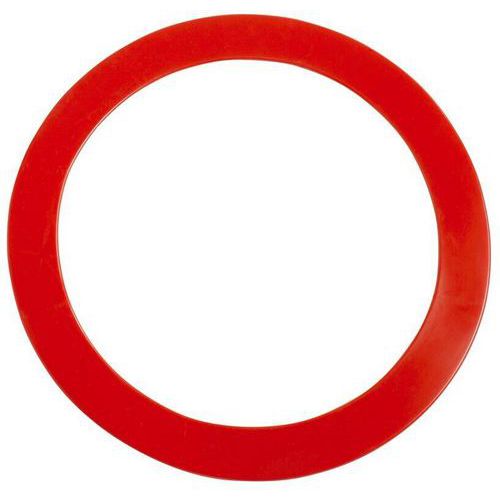 Marquage au sol cercle - Rouge PVC - Équipement multisport recyclable