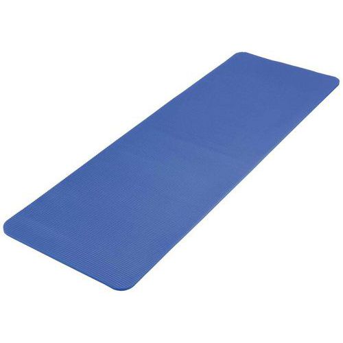 Natte Evolution 15 - Tapis de Yoga/Fitness Bleu 180x60x1.5cm - Mousse Confortable - Multisport - Sans Phtalate