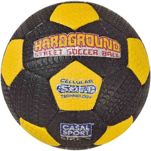Casal Sport - Ballon de Football Street Hardground - Taille 4 - Caoutchouc Durable - Idéal Macadam