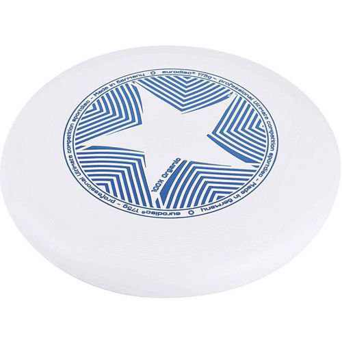 Disque volant Eurodisc D175 Compétition Ultimate Blanc 27cm - Officiel USA - Recyclable