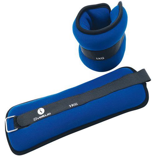 Lot de 7 - Bande Lestée Néoprène 1 Kg Sveltus