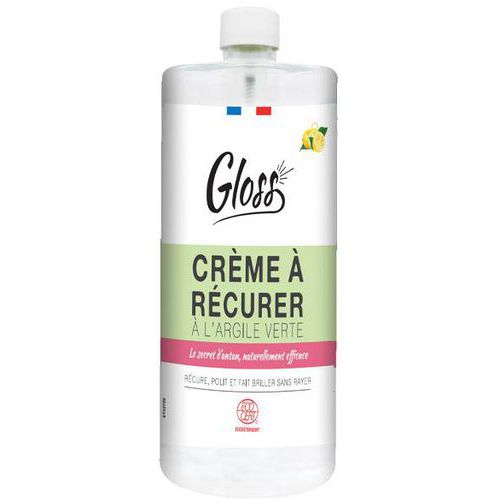 Crème à Récurer Argile Verte - 750 Ml - Gloss
