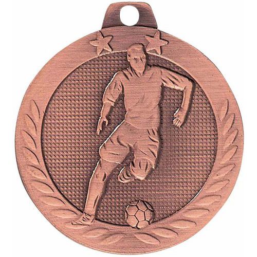 Lot de 8 - Médaille Foot Bronze - 40mm