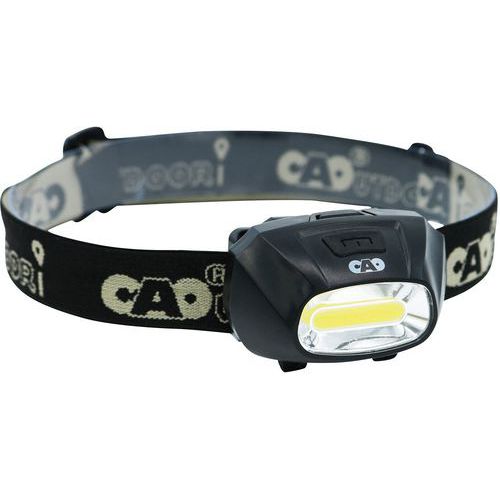 Cao - Lampe Frontale Camping Randonnée Marche Nordique - Noir - 35g