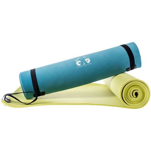 Cao - Matelas de couchage randonnée en mousse Lisse Vert - 180x50cm - Léger et Confortable pour Adulte